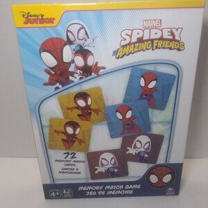 Disney Junior Marvel Spidey And His Amazing Friends Memory Match Game